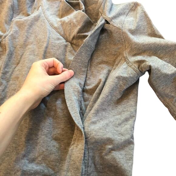 Lululemon Grey Wrap Jacket - Picture 7 of 10